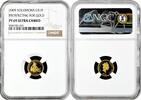 10 dollars Solomon Islands 2005, NGC PF69 UC, Prospecting for Gold Top Pop -