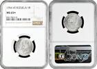 1 bolivar Venezuela 1954, NGC MS65+, Republic of Venezuela (1953 - 1999) -