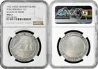 medal Weimar Republic silver 1932, NGC MS63, Sinking of the ship Niobe -