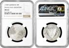 3 reichsmark Weimar Republic 1930 F, NGC MS63, Liberation of Rhineland -
