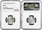 1 corona Austria 1900, NGC MS64, Emperor Franz Joseph I (1848 - 1916) -