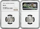 1 corona Austria 1901, NGC MS64, Emperor Franz Joseph I (1848 - 1916) -