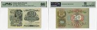 20 Krooni Estonia 1932, PMG 66 EPQ, Bank of Estonia Pick# 64a -