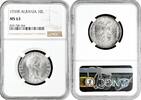 10 leke 1939 R  Albania   1939 R, NGC MS63,  Italian occupation (1939 - 1943)  silver coin Albania   1939 R, NGC MS63,  Italian occupation (1939 ...