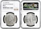 5 lire Italy 1911 R, NGC MS61, 50th Anniversary of the Kingdom silver coin -