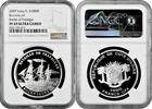 1000 francs Ivory Coast 2007, NGC PF69 UC, Battle of Trafalgar - Bucentaure Top Pop 1/0 -