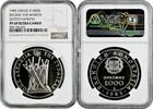 1000 drachmes Greece 1985, NGC PF69 UC, UN - Decade For Women silver coin -