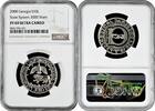10 lari Georgia 2000, NGC PF69 UC, State System 3000 Years silver coin -