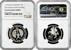 EUROPE 10 litu Lithuania LMK, NGC PF69 UC, 5th World Sport Games Top Pop -
