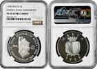 EUROPE 5 liri Malta 1998, NGC PF65 UC, 30th Anniv. - Central Bank of Malta Pop 1/1 -