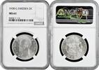 EUROPE 2 kronor Sweden 1938 G, NGC MS61, King Gustav V (1908 - 1950) silver coin -