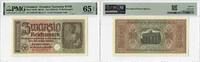 EUROPE 20 Reichsmark Germany ND , PMG 66 EPQ, WWII Pick# R139 -