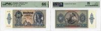 EUROPE 20 Pengo Hungary 1941, PMG 66 EPQ, National Bank Pick# 109 -