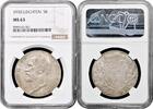 EUROPE 5 kronen Liechtenstein 1910, NGC MS63, Prince Johann II (1858 - 1929) silver -