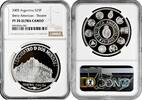 SOUTH AMERICA 25 pesos Argentina 2005, NGC PF70 UC, Ibero-America - Theater ColonTop Pop 2/0 -