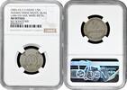 COLONIES & TERRITORIES 1/5 dollar Netherlands East Indies 1902-13, NGC AU Det, Silau Tabakmaaschappy -