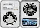 NORTH & CENRAL AMERICA 10000 cordobas Nicaragua 1989, NGC PF69 UC, Discovery of Nicaragua Top Pop -