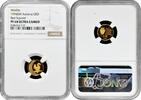 EUROPE 5 diners Andorra 1994 SM, NGC PF68 UC, Wildlife - Red Squirrel gold coin -