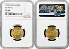 EUROPE 20 mark Hamburg 1900 J, NGC MS62, Free City (1871 - 1918) gold coin -