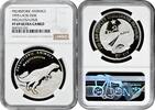 ASIA 50 kip Laos 1995, NGC PF69 UC, Prehistoric Animals - Megalosaurus Top Pop -