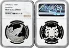 AFRICA 1000 francs Benin 1995, NGC PR69 UC, Pre-History - Iguanodon Top Pop 1/0 -