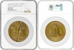 EUROPE bronze Germany - Third Reich medal 1936, NGC MS64 BN, Berlin Olympics Top Pop -