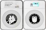 NORTH & CENRAL AMERICA 20 balboas Panama 1984 FM, NGC PF67 UC, Vasco Nunez de Balboa silver coin -