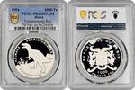 AFRICA 1000 francs Benin 1994, PCGS PR66 DCAM, Pre-History - Tyrannosaurus Rex -