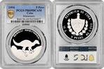NORTH & CENRAL AMERICA 5 pesos Caribbean State 1994, PCGS PR69 DCAM, Prehistoric Animals - Maiasaura Top Pop 1/0 -