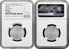 ASIA 2.5 kori India 1937, NGC MS64, Princely State of Kutch (1862 - 1948) -