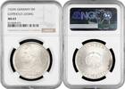 EUROPE 5 reichsmark Weimar Republic 1929 A, NGC MS63, 200th Anniv. - Gotthold Lessing -