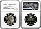 EUROPE 10 mark Germany - GDR 1989, NGC PF69 UC, 40th Anniversary of GDR Top Pop -