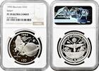 AUSTRALIA & OCEANIA 50 dollars Marshall Islands 1994, NGC PF70 UC, Saturn Top Pop 1/0 -
