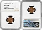 EUROPE 1 centime France 1848 A, NGC MS65 RB, Second Republic (1848 - 1851) -