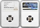 EUROPE 1 kreuzer Frankfurt 1853, NGC MS64, Free City of Frankfurt (1807 - 1866) -