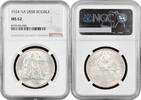 EUROPE 1 rouble Russia - USSR 1924, NGC MS62, Soviet Union (1924 - 1958) silver coin -