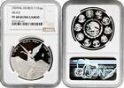 NORTH & CENRAL AMERICA 1 onza Mexico Mo, NGC PF68 UC, Silver Bullion Coinage Liberty -