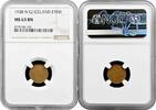 EUROPE Iceland 1 eyrir GJ, NGC MS63 BN, King Christian X (1922 - 1943) -