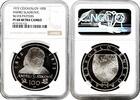 EUROPE 100 korun Czechoslovakia 1972, NGC PF68 UC PATTERN, Andrej Sladkovic Top Pop -