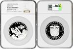 NORTH & CENRAL AMERICA 25 balboas Panama 1988, NGC PF65 UC, Baron von Richthofen 5 oz silver coin -