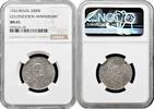 SOUTH AMERICA 2000 reis Brazil 1932, NGC MS65, 400th Anniversary - Colonization of Brazil -