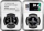 ASIA 100 rupees Pakistan 1977, NGC MS62 DPL, Islamic Summit Conference -