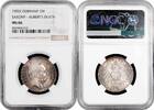 EUROPE 2 mark Saxony 1902 E, NGC MS66, Death of Albert of Saxony silver coin -