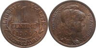 1 centime France 1904, UNC, Third Republic (1870 - 1941) -