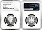EUROPE 3 reichsmark Weimar Republic  1932 A, NGC PF65, Death of Johann Goethe Top Pop