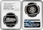 NORTH & CENRAL AMERICA 5 pesos Mexico Mo, NGC PF69 UC, Veracruz - Palma Con Cocodrilo -