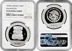 NORTH & CENRAL AMERICA 100 pesos Mexico Mo, NGC PF69 UC, Pre-Columbian - Huehueteotl silver coin -