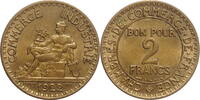 2 francs France 1922, UNC, Third Republic (1870 - 1941) -