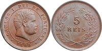 5 reis Portugal 1899, BU, King Carlos I (1889 - 1908) -