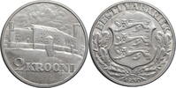 2 krooni Estonia 1930, AU, Toompea Fortress at Tallinn -
